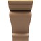 Ekena Millwork 3"W x 9"D x 6"H Classic Mayflower Rough Cedar Woodgrain TimberThane Corbel, Primed Tan CORUR03X09X06MAYRCPR - alternate 6